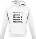 Big Little Lies Name List Unisex Hoodie