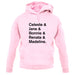 Big Little Lies Name List Unisex Hoodie