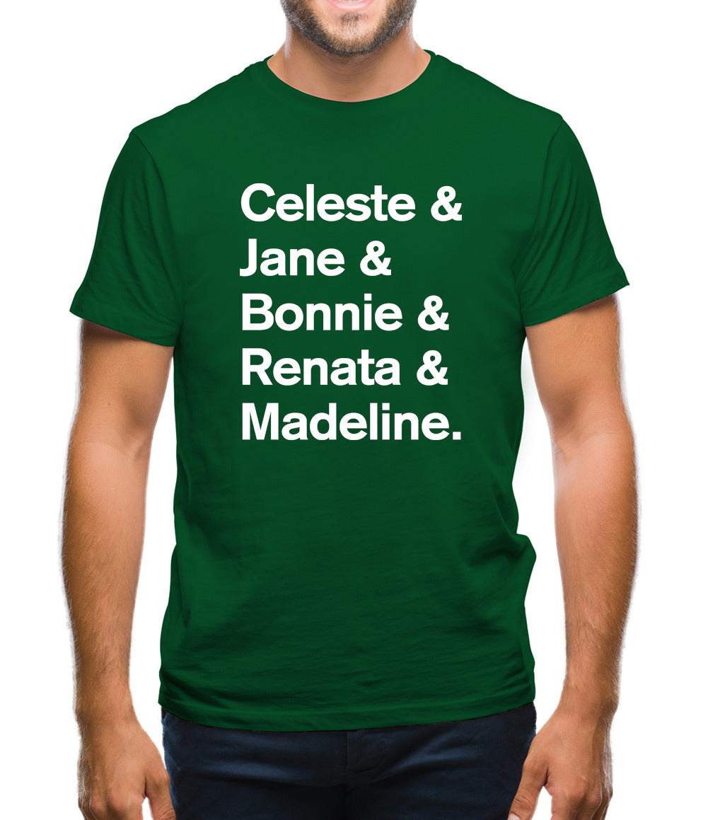 Big Little Lies Name List Mens T-Shirt