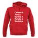 Big Little Lies Name List Unisex Hoodie