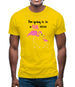 Big Sister Flamingo Mens T-Shirt
