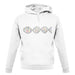 Cycling Dna unisex hoodie