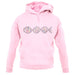 Cycling Dna unisex hoodie