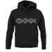 Cycling Dna unisex hoodie