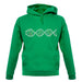 Cycling Dna unisex hoodie