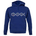 Cycling Dna unisex hoodie