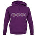 Cycling Dna unisex hoodie