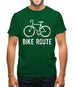 Bike Route Mens T-Shirt