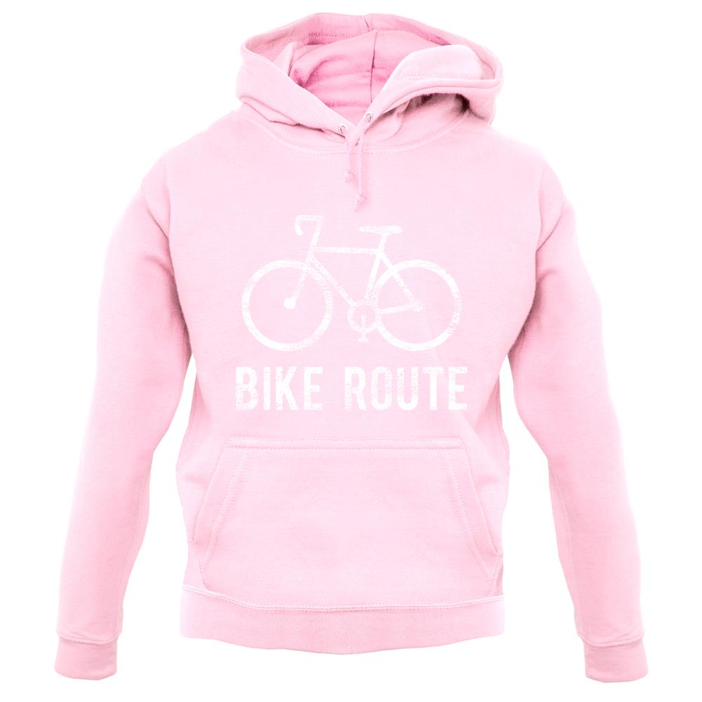 Bike Route unisex hoodie