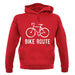 Bike Route unisex hoodie