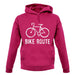 Bike Route unisex hoodie