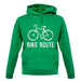 Bike Route unisex hoodie