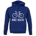 Bike Route unisex hoodie