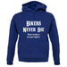 Bikers Never Die unisex hoodie