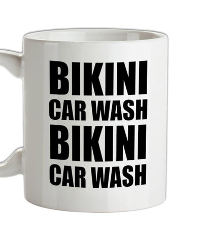 Bikini Car Wash Ceramic Mug