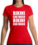 Bikini Car Wash Womens T-Shirt