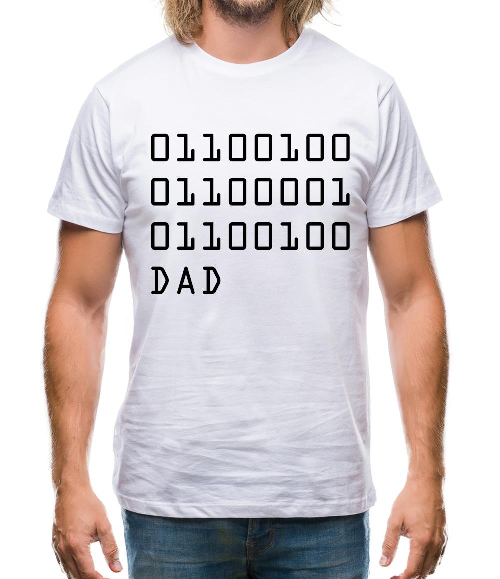 Binary Dad Mens T-Shirt
