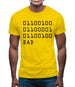 Binary Dad Mens T-Shirt