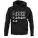 Binary Dad unisex hoodie