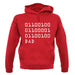 Binary Dad unisex hoodie