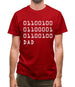 Binary Dad Mens T-Shirt