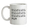 Binary Mum Ceramic Mug
