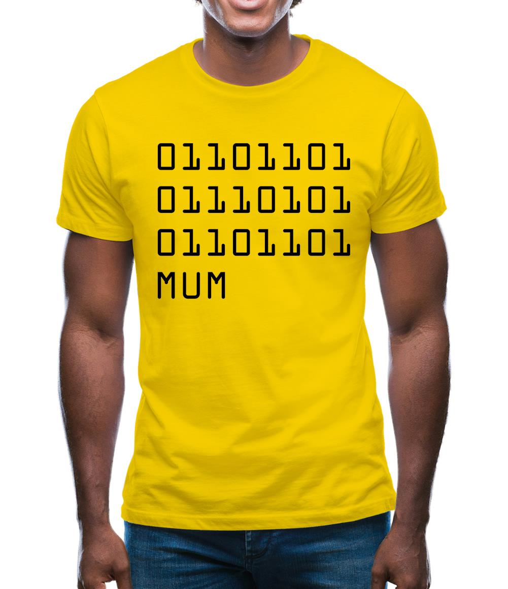Binary Mum Mens T-Shirt