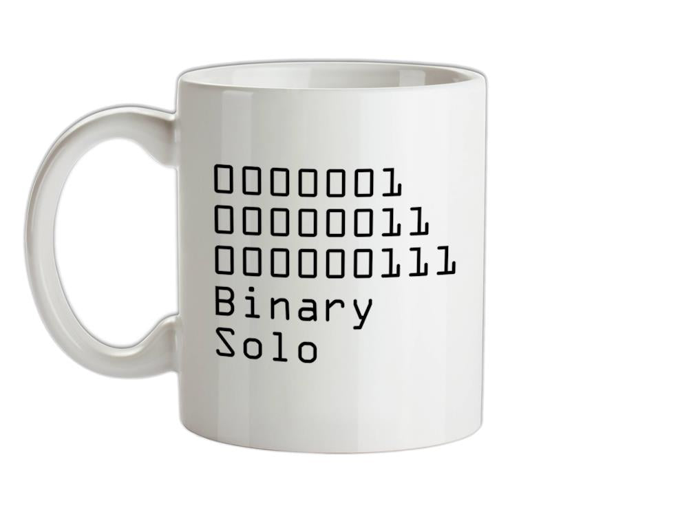 Binary Solo Ceramic Mug