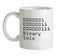 Binary Solo Ceramic Mug