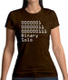 Binary Solo Womens T-Shirt