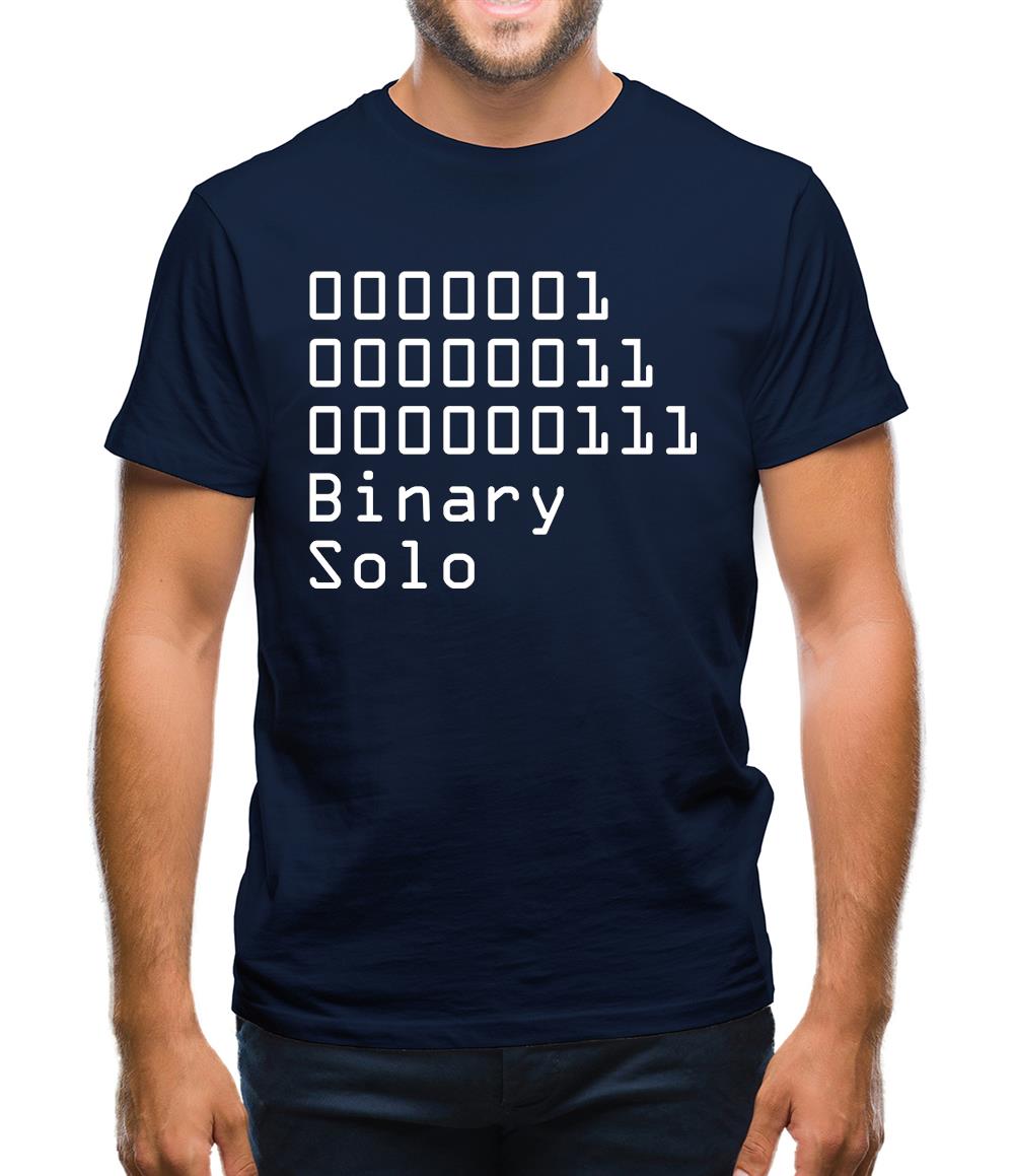 Binary Solo Mens T-Shirt