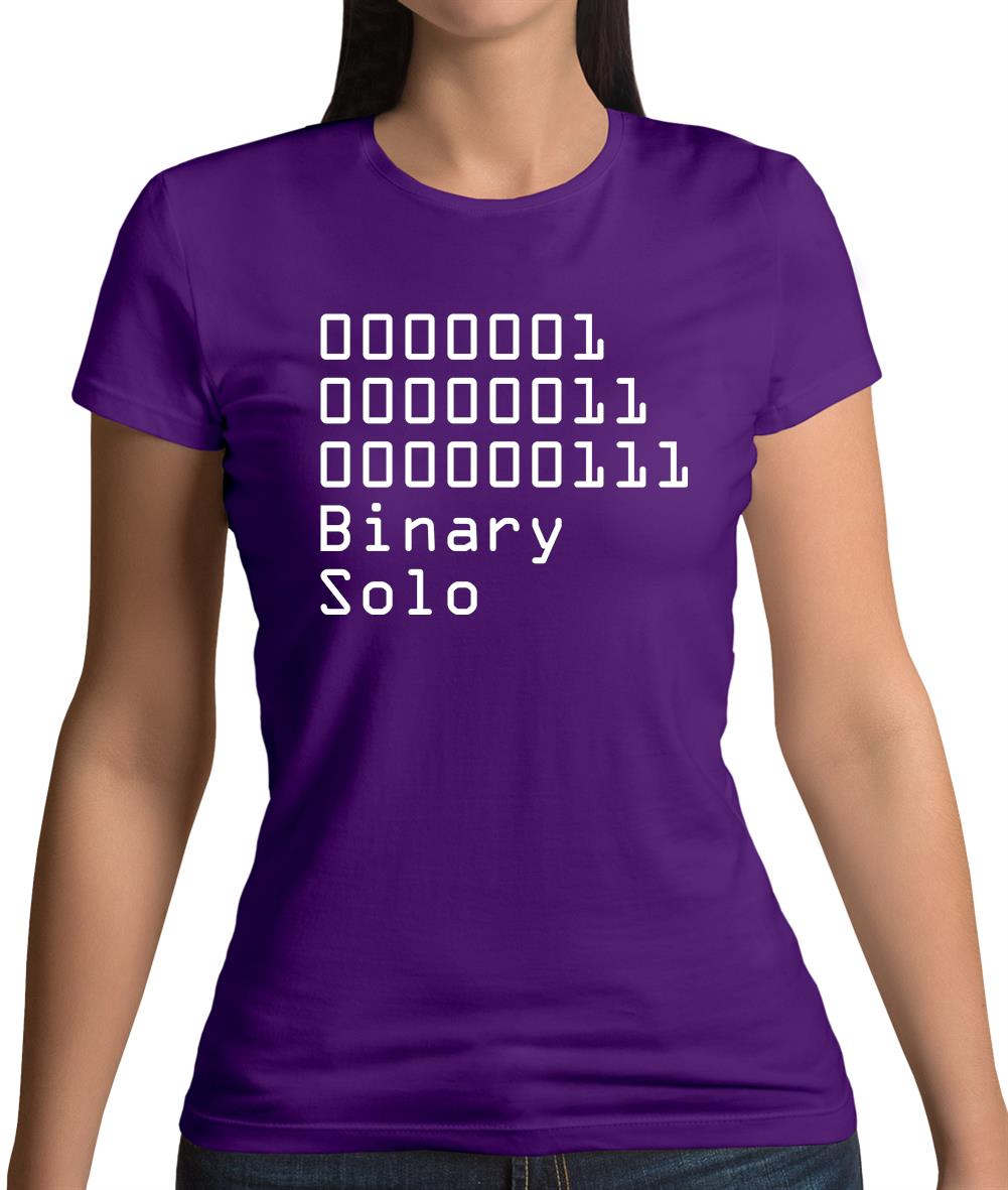 Binary Solo Womens T-Shirt