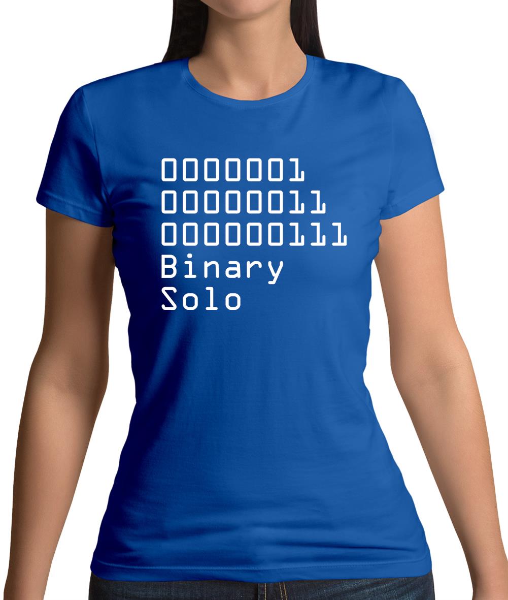 Binary Solo Womens T-Shirt