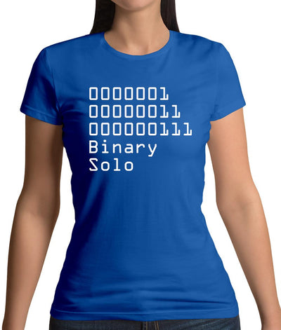 Binary Solo Womens T-Shirt
