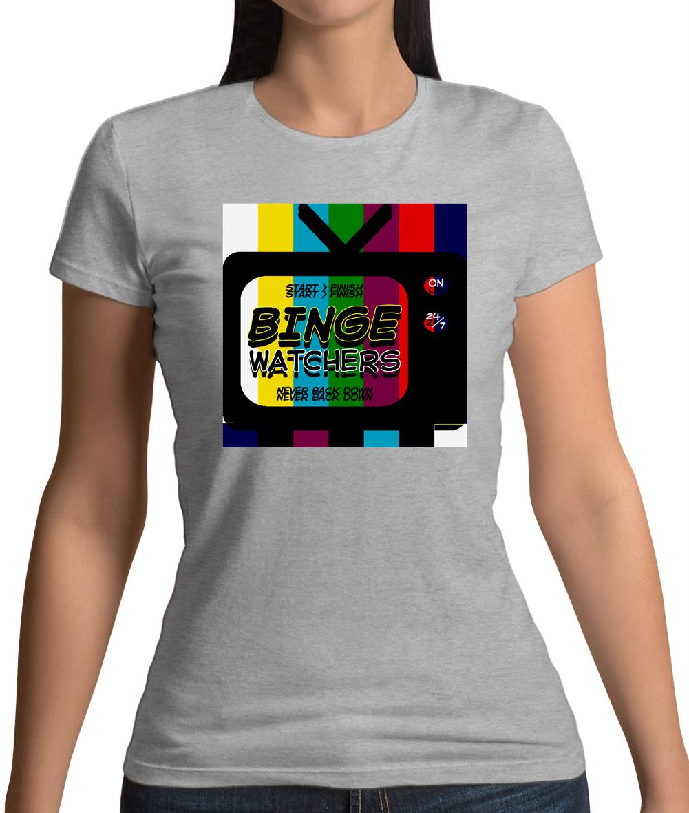 Binge Watchers Womens T-Shirt