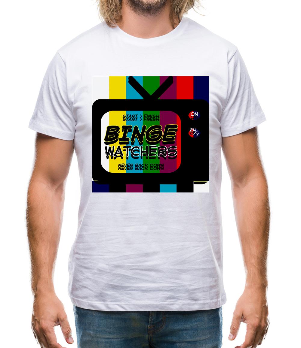 Binge Watchers Mens T-Shirt