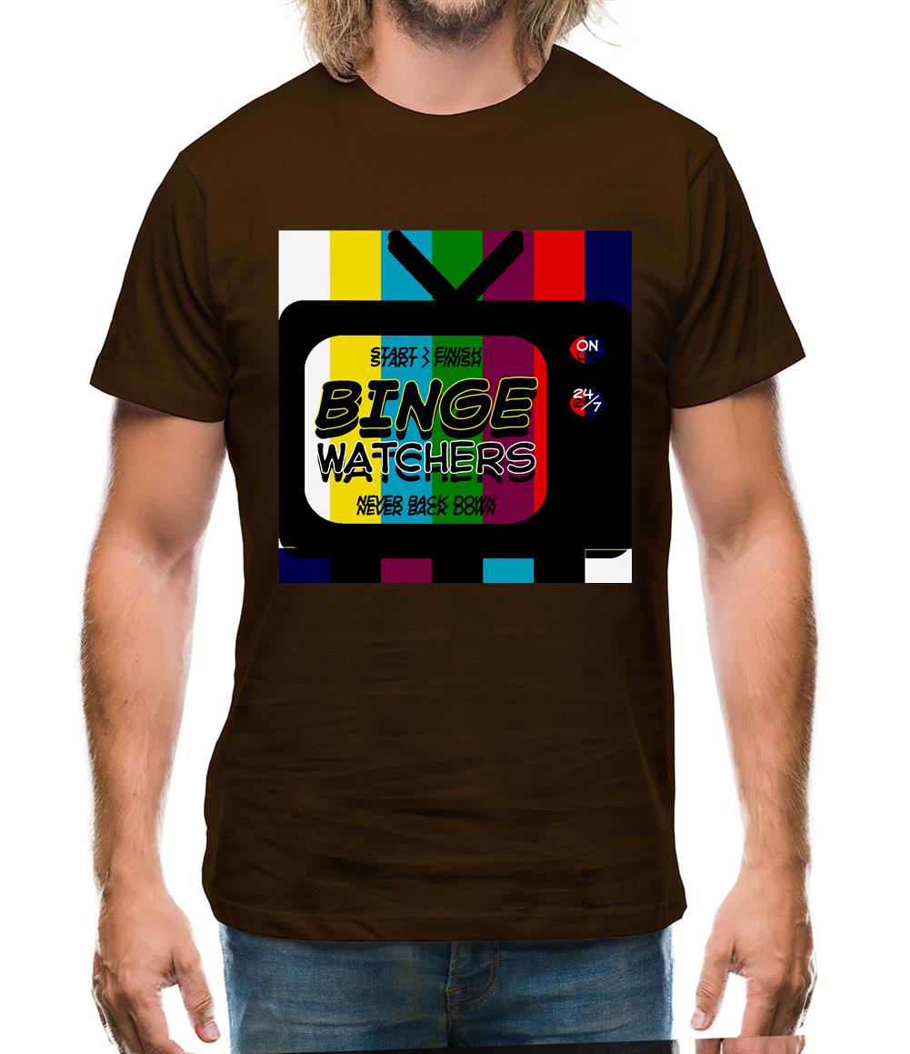 Binge Watchers Mens T-Shirt