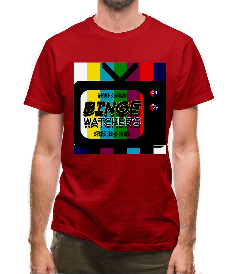 Binge Watchers Mens T-Shirt