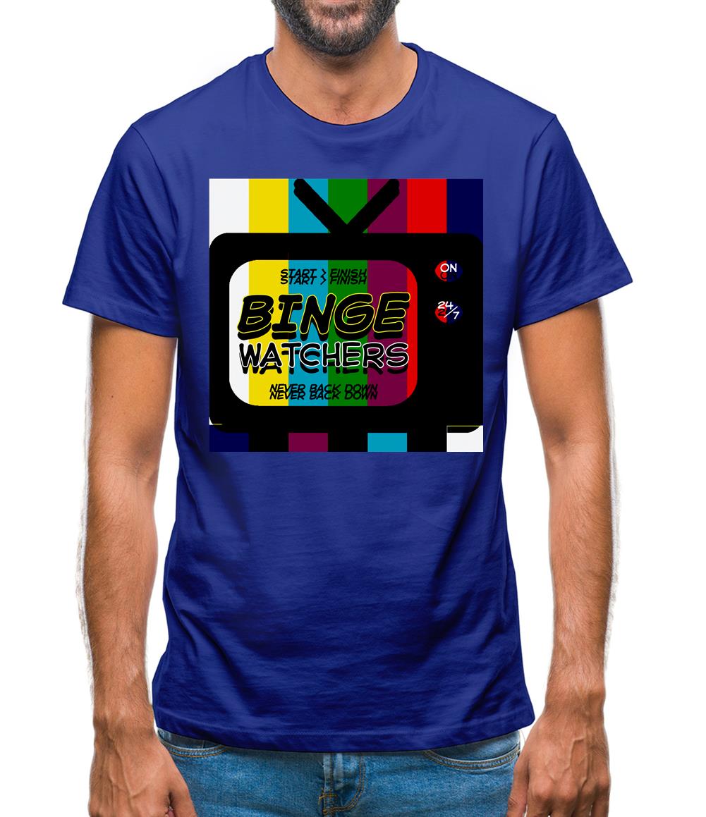 Binge Watchers Mens T-Shirt