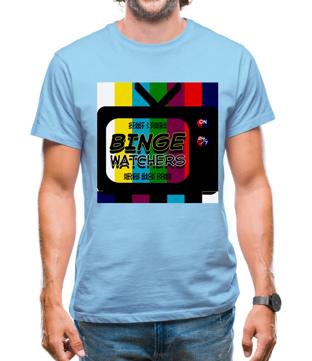 Binge Watchers Mens T-Shirt