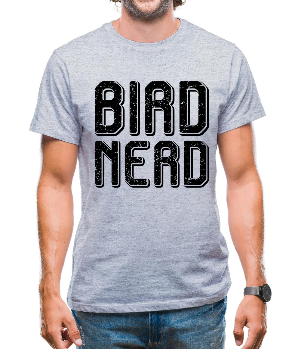 Bird Nerd Mens T-Shirt
