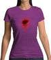 Blood Stain Womens T-Shirt