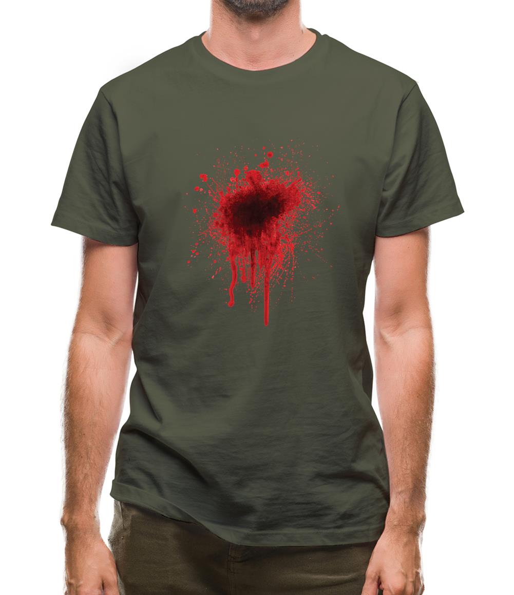 Blood Stain Mens T-Shirt