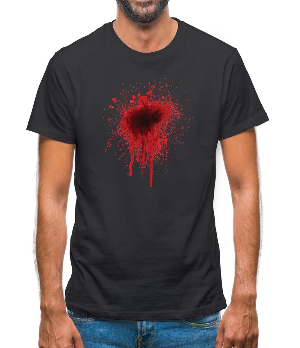 Blood Stain Mens T-Shirt
