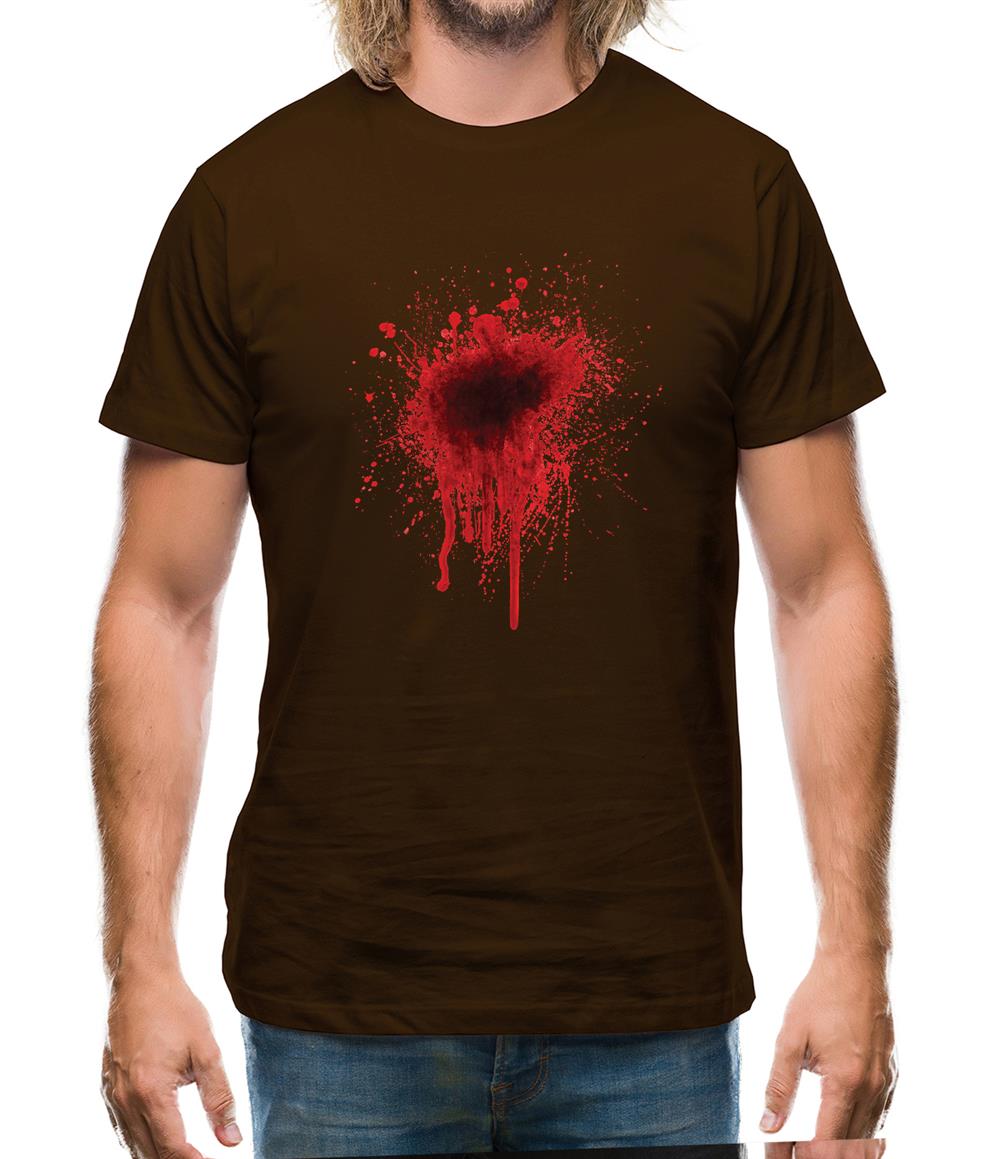 Blood Stain Mens T-Shirt