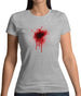 Blood Stain Womens T-Shirt