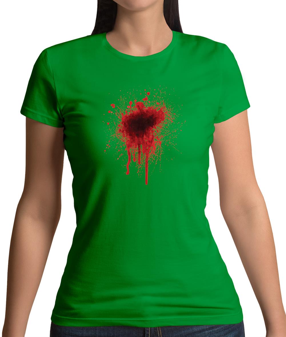 Blood Stain Womens T-Shirt