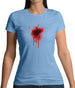 Blood Stain Womens T-Shirt