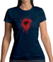 Blood Stain Womens T-Shirt