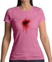 Blood Stain Womens T-Shirt